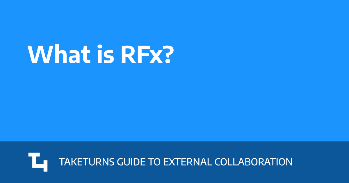 What is RFx?
